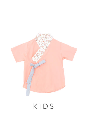 BOYS Endearing Peach Camellia Hanbok